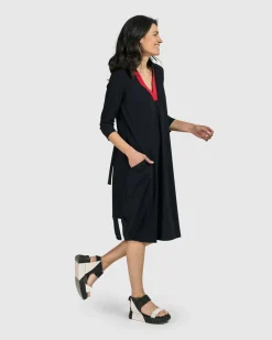 Tekbika Celine Dress, Black