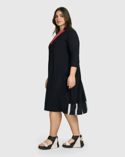 Tekbika Celine Dress, Black