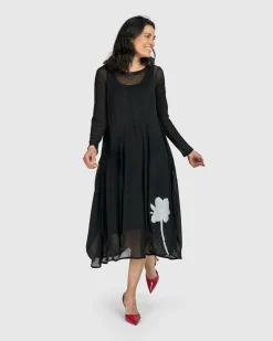 Tekbika Charlotte Crew Cocoon Dress, Tulle