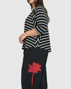 Tekbika De Beauvoir Tee, Stripes