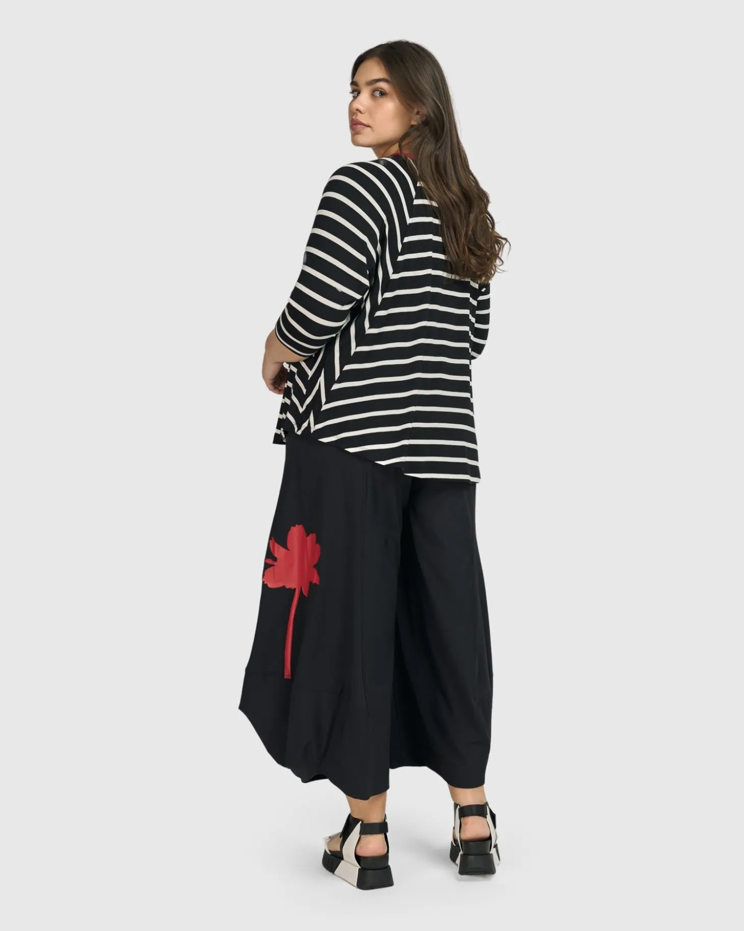 Tekbika De Beauvoir Tee, Stripes