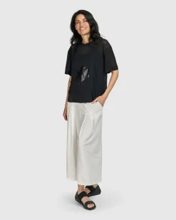 Tekbika Edith Mesh Tee, Flower