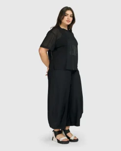 Tekbika Edith Mesh Tee, Flower