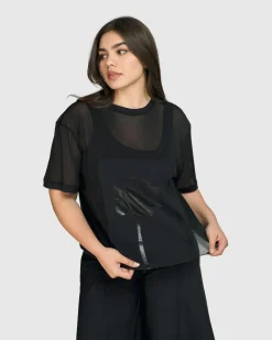 Tekbika Edith Mesh Tee, Flower
