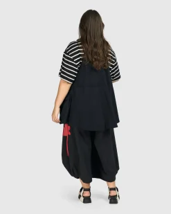 Tekbika Gabrielle Relaxed Vest, Black