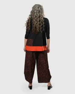 Tekbika Leigh Punto Pants, Flame