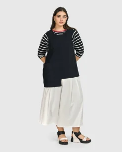 Tekbika Notre Dame Apron Vest, Black