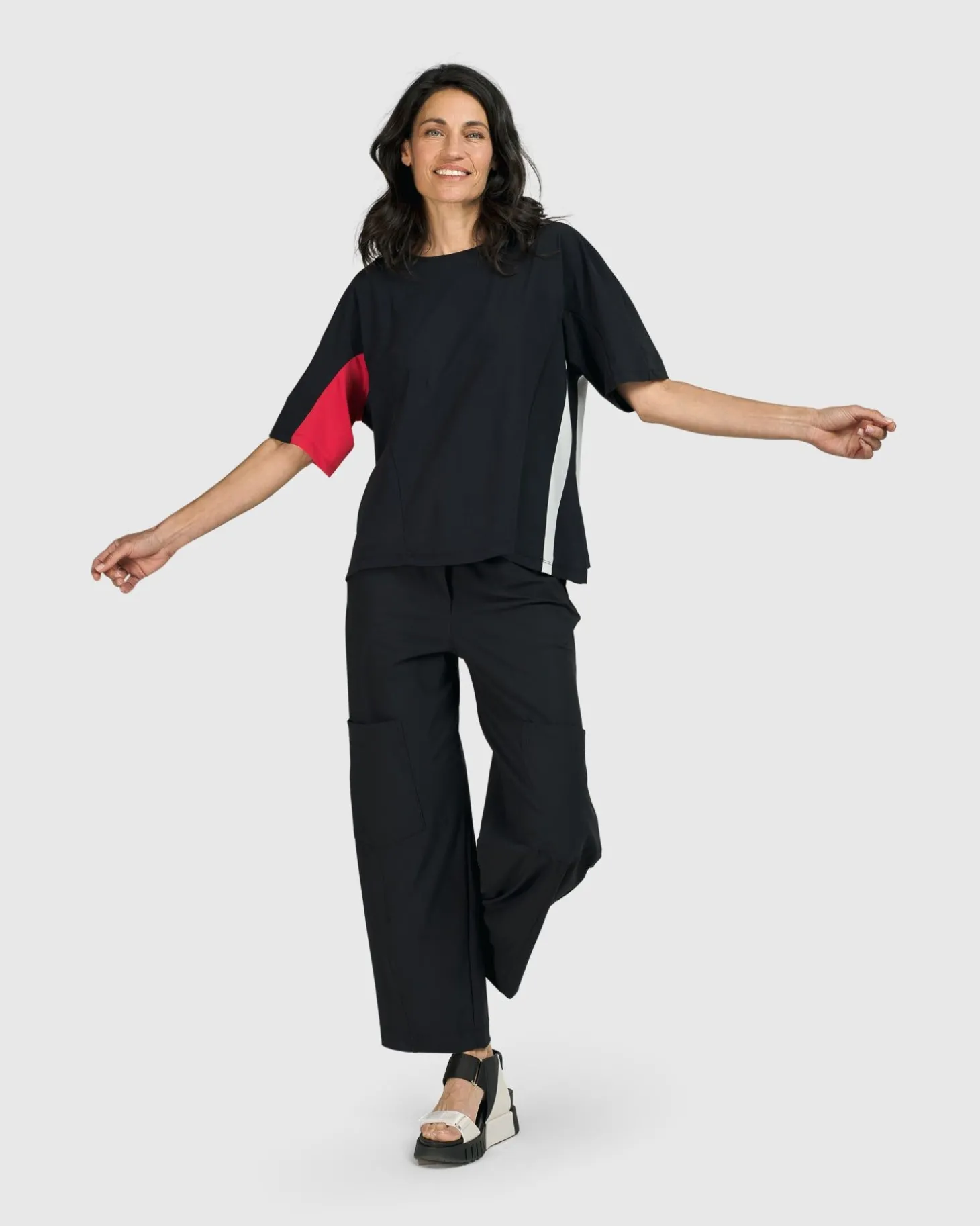 Tekbika Pauline Boxy Top, Mix