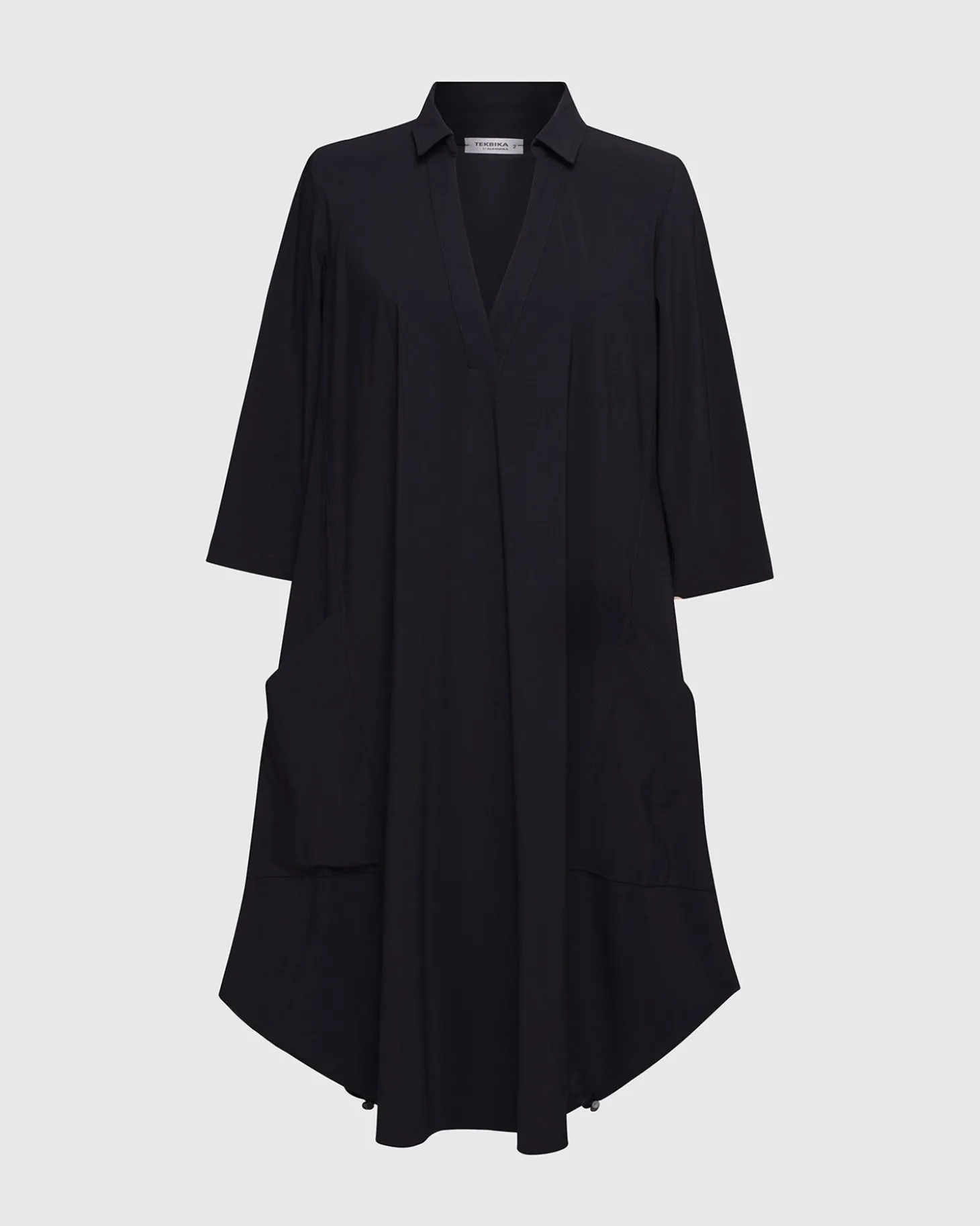 Tekbika Popover Dress, Black