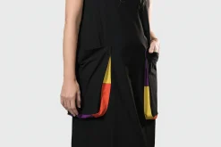 Tekbika Poppy Sleeveless Pocket Dress, Multi