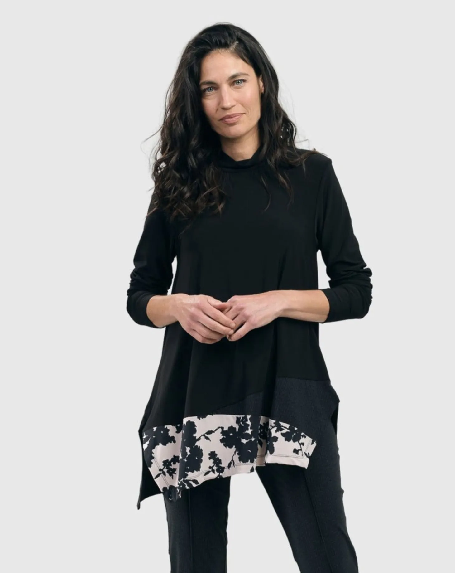 Tekbika Swing Tunic Top, Floral