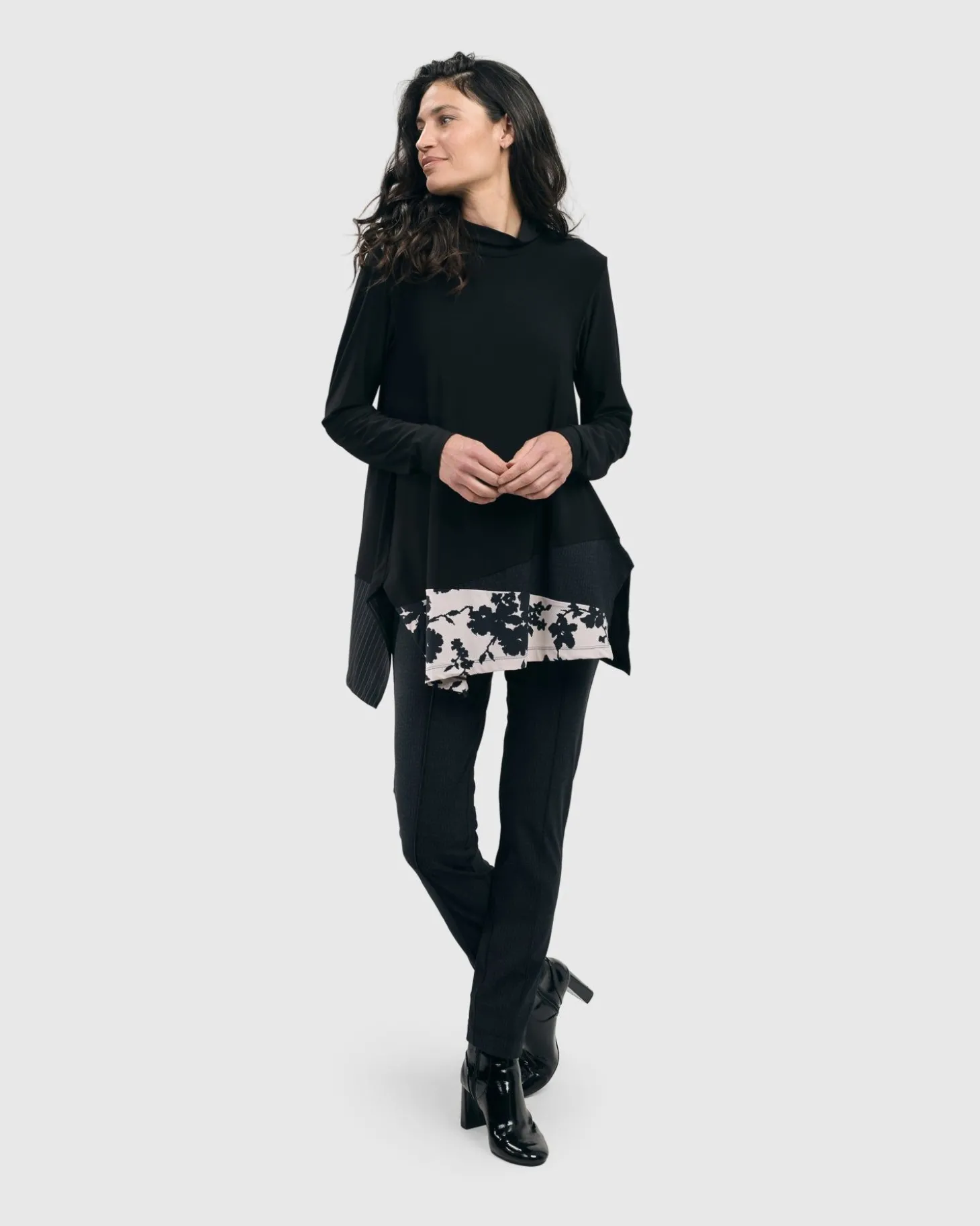 Tekbika Swing Tunic Top, Floral
