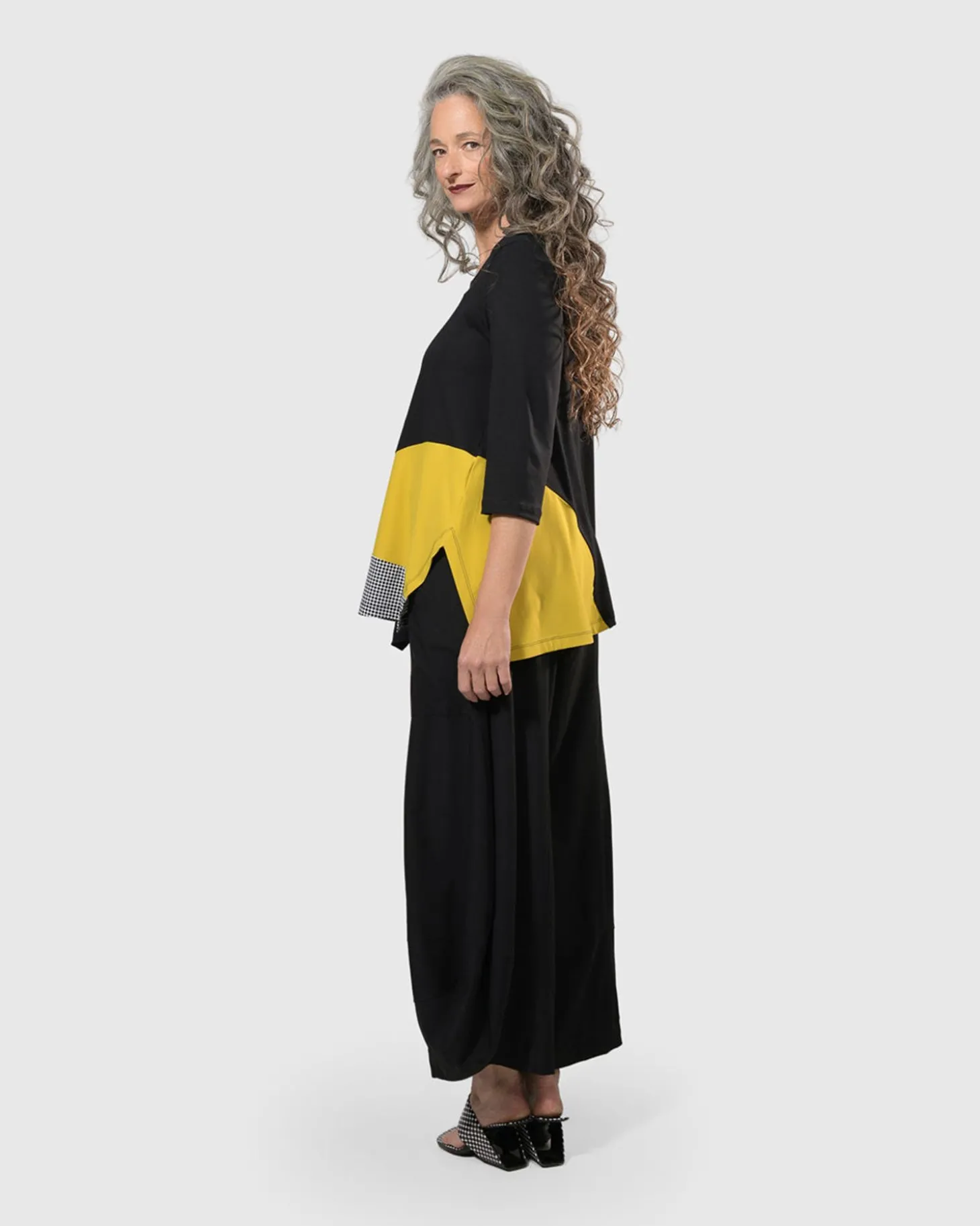 Tekbika Tamara Tunic Top, Yellow