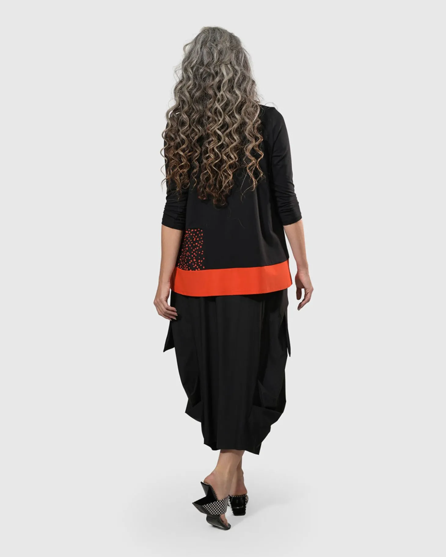 Tekbika Victoria Tunic Top, Flame