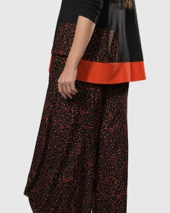 Tekbika Victoria Tunic Top, Flame