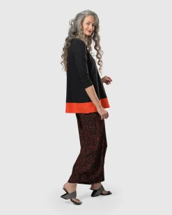Tekbika Victoria Tunic Top, Flame
