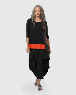 Tekbika Victoria Tunic Top, Flame