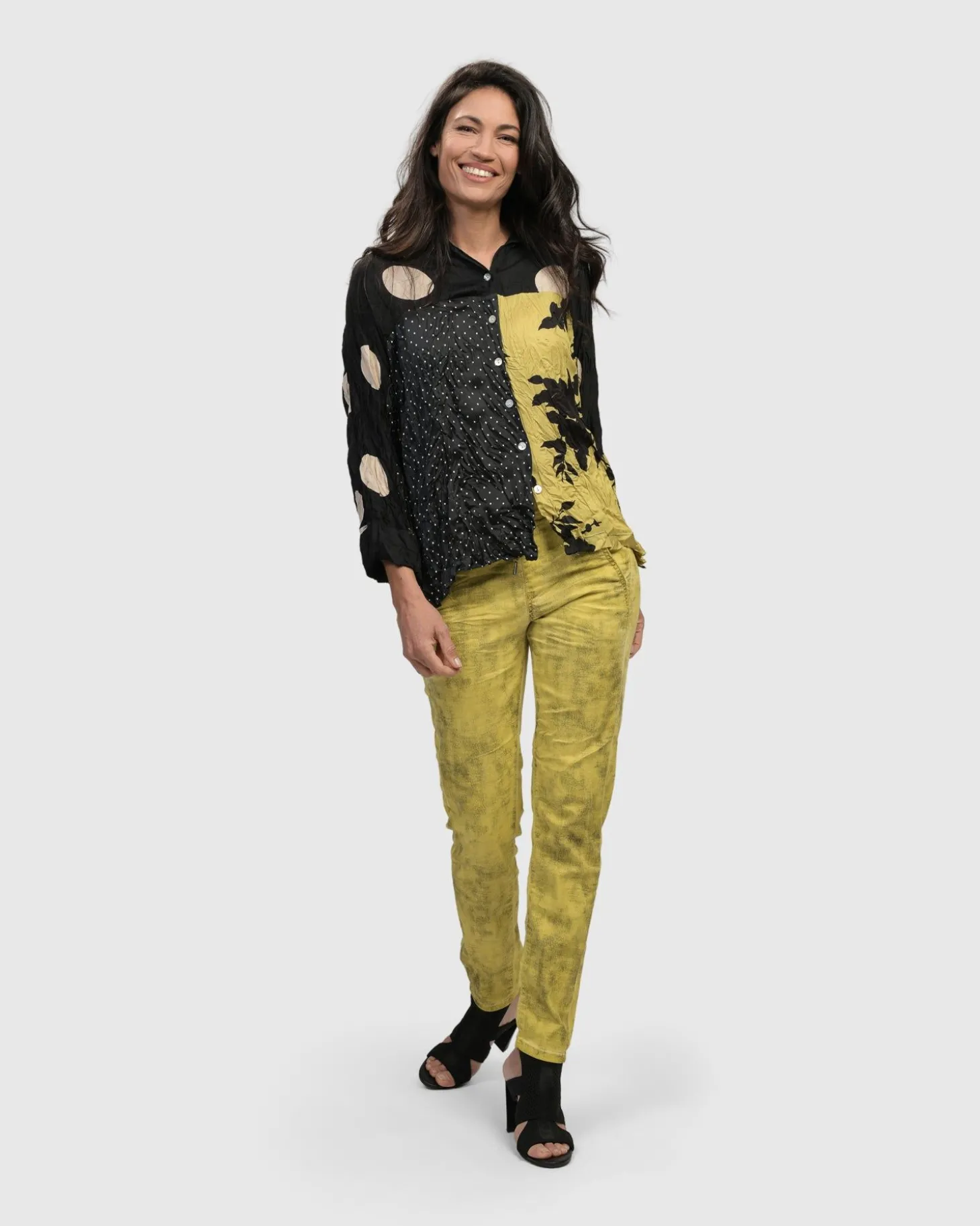 Under The Sun Button Down Shirt, Mix