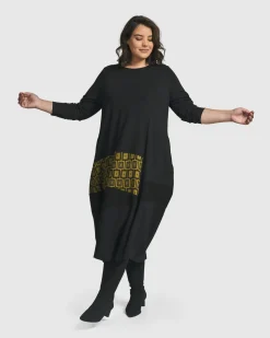 Unstoppable Cocoon Dress, Chartreuse