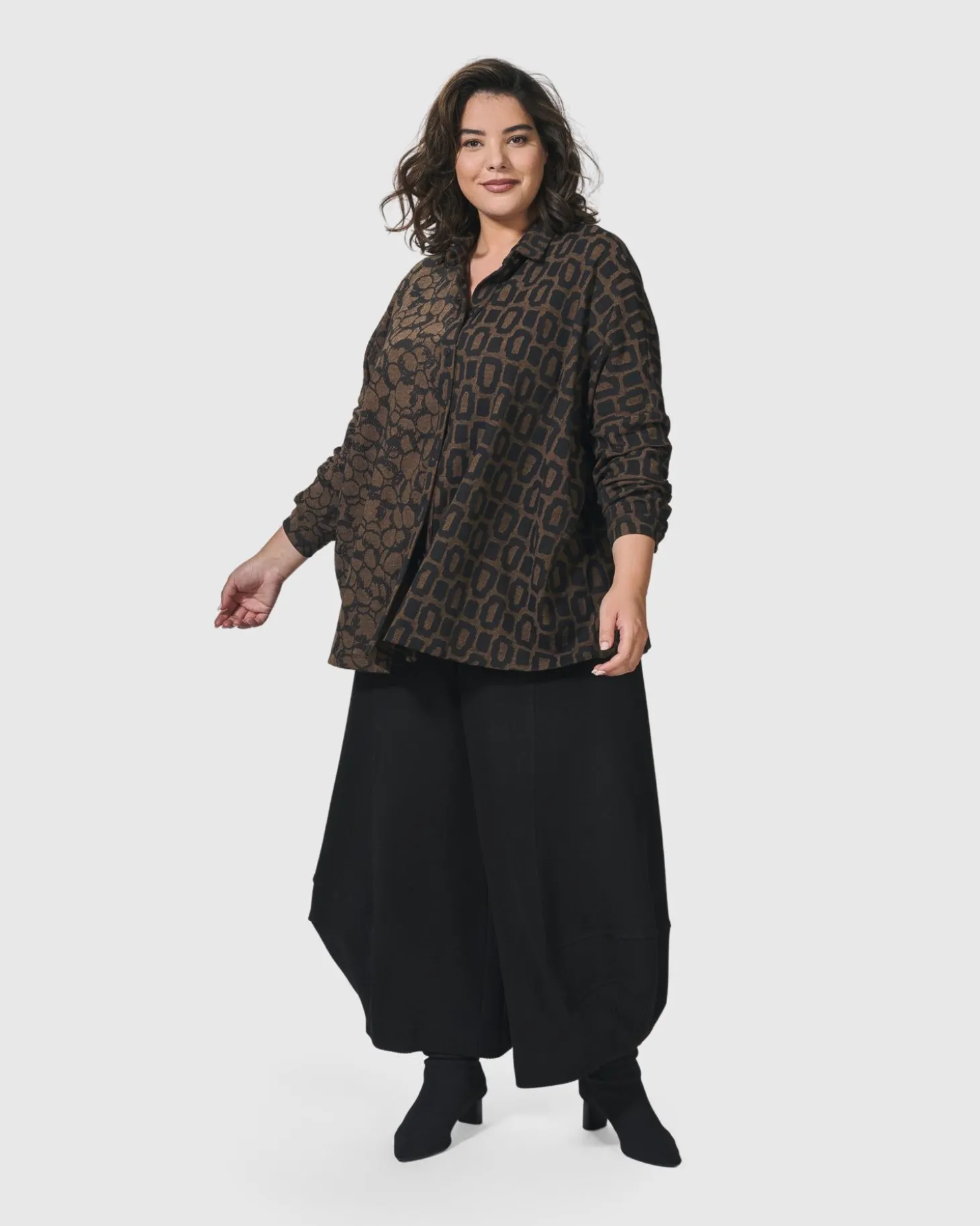 Unstoppable Oversized Cardigan, Coffee