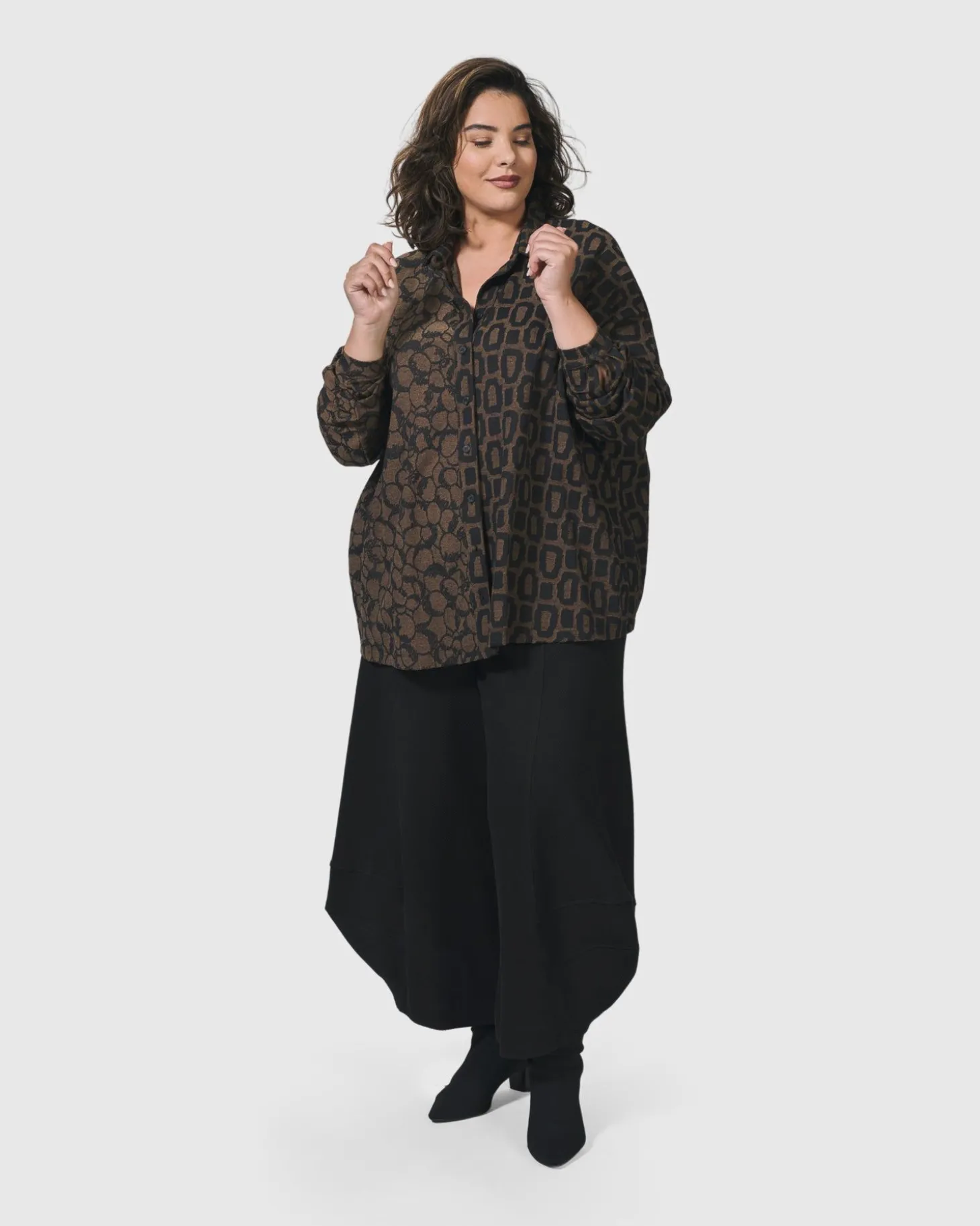 Unstoppable Oversized Cardigan, Coffee