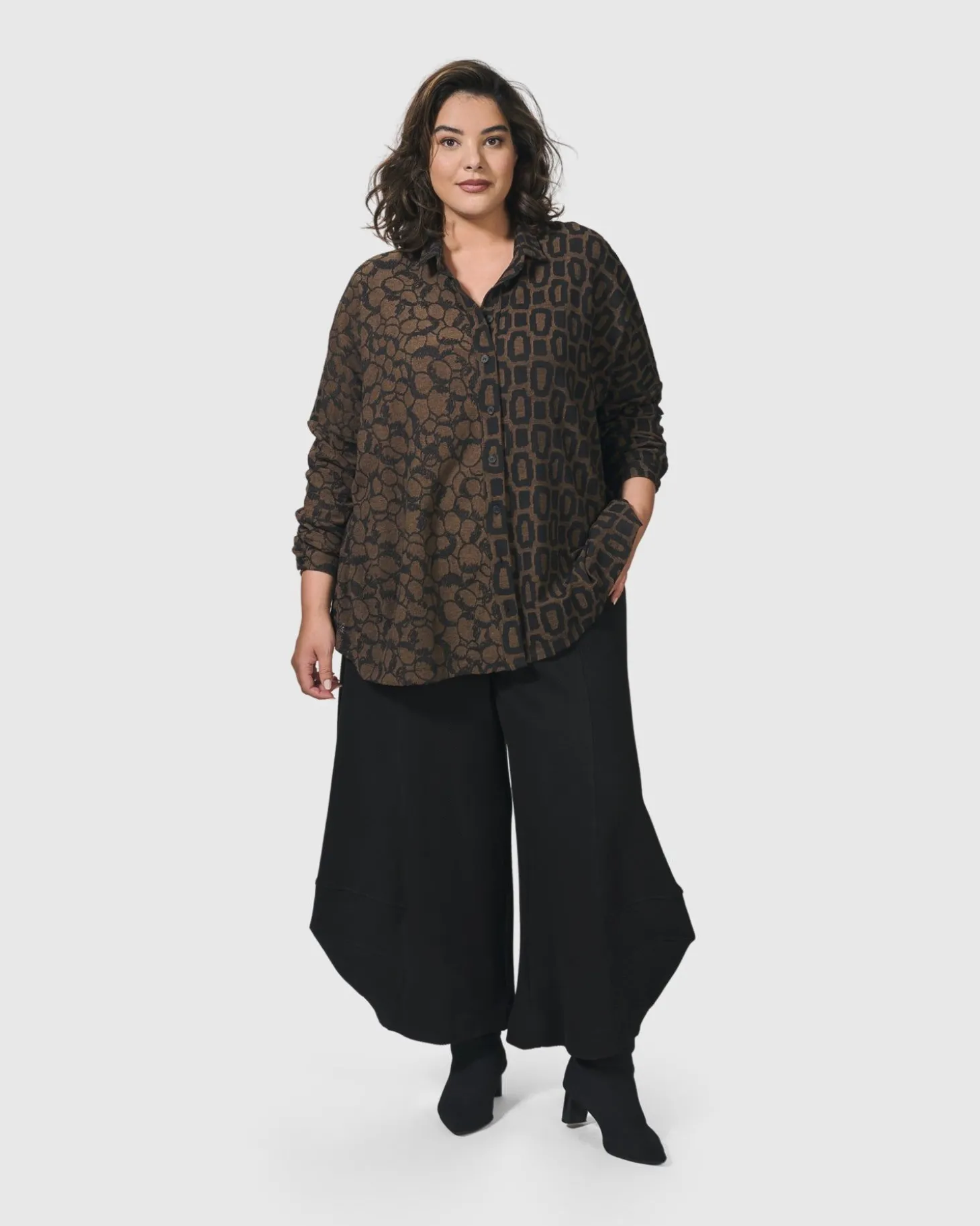 Unstoppable Oversized Cardigan, Coffee