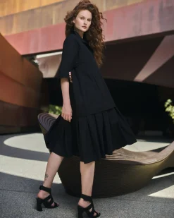 Urban Astor Shirt Dress, Black