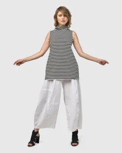 Urban Borough Balloon Pants, White