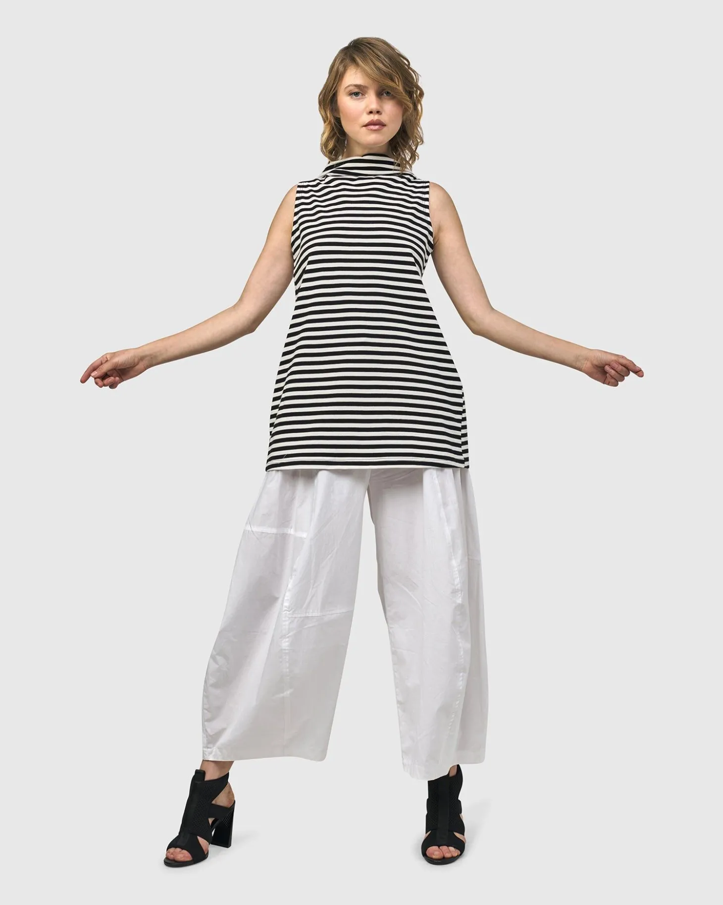 Urban Borough Balloon Pants, White