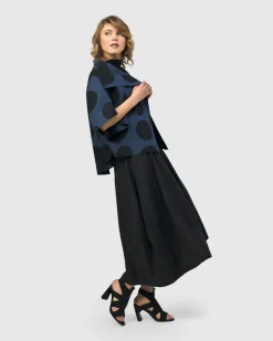 Urban Bossa Cape Jacket, Navy