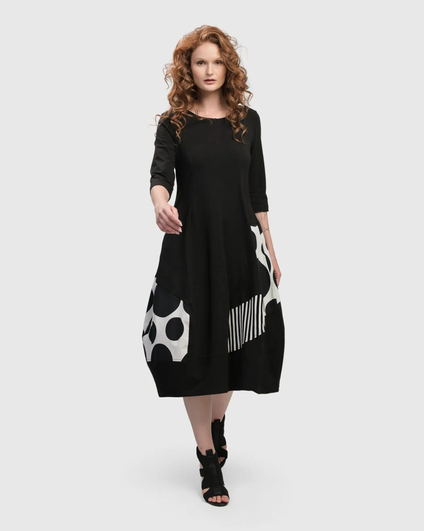 Urban Broadway Cocoon Dress, Mono