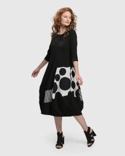 Urban Broadway Cocoon Dress, Mono