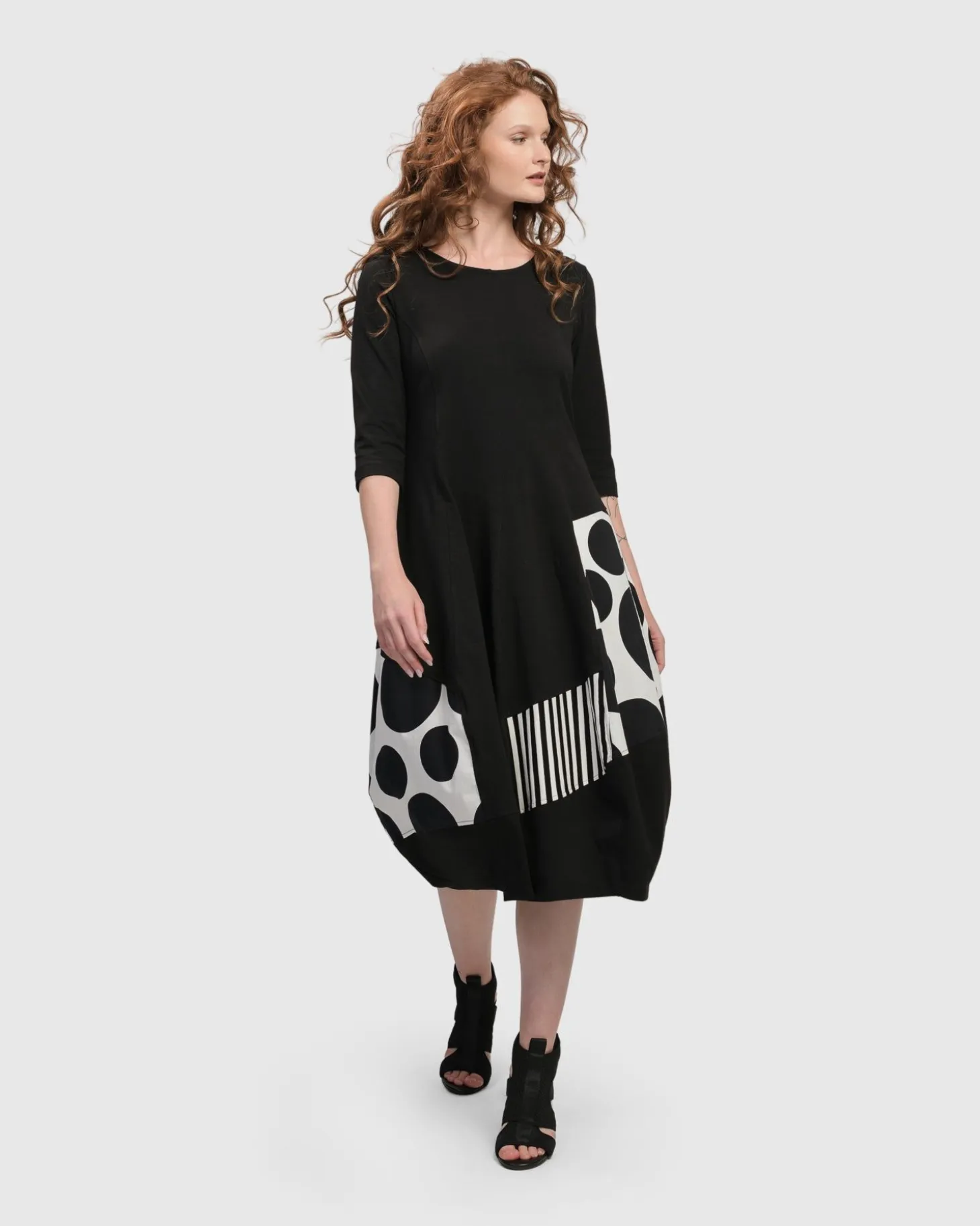 Urban Broadway Cocoon Dress, Mono