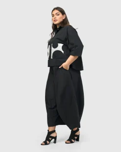 Urban Carnegie Cropped Shirt, Mono
