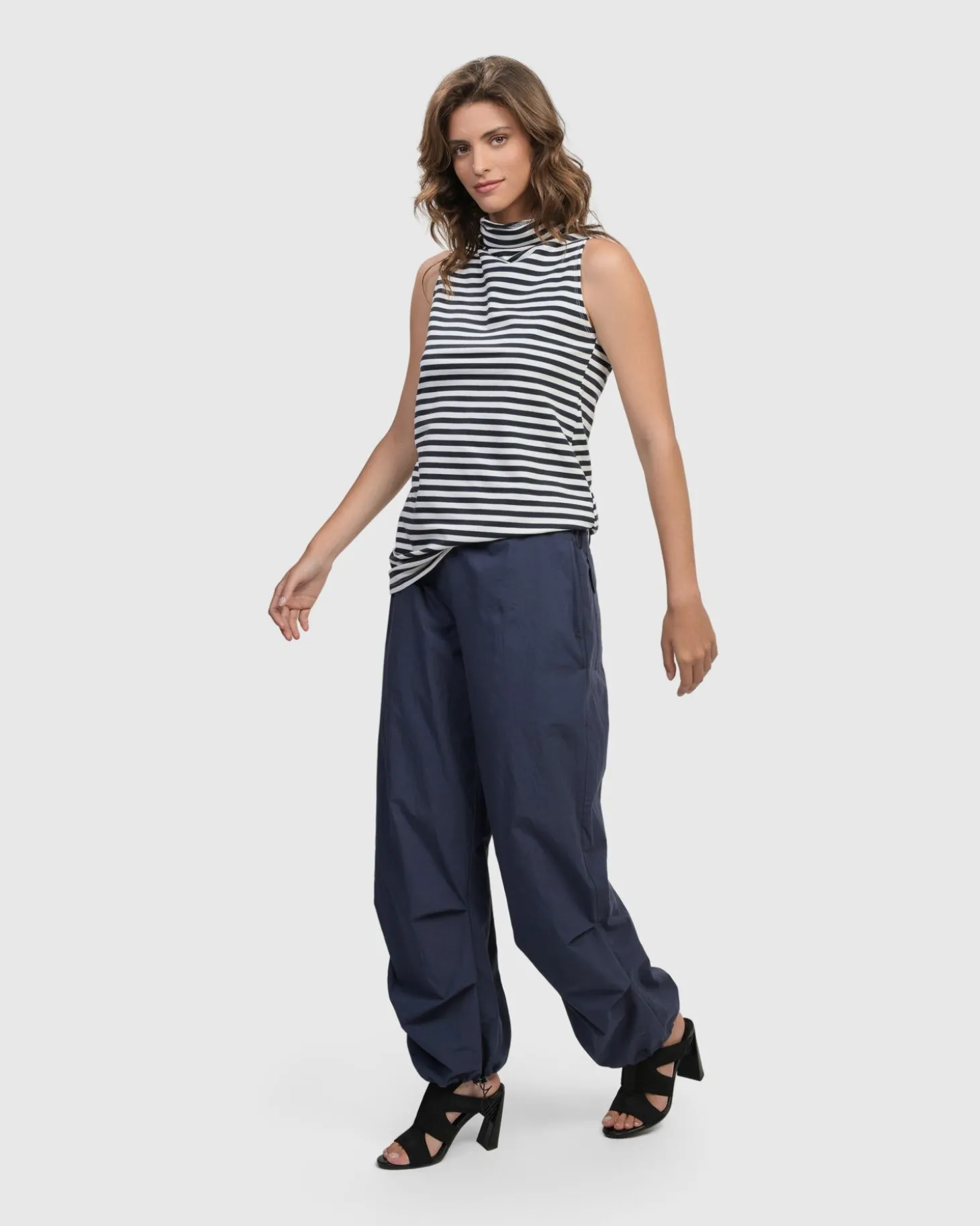 Urban Chica Cargo Pants, Navy