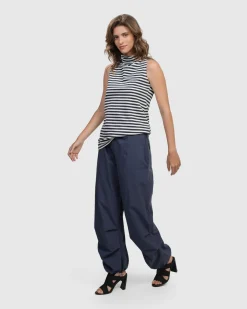Urban Chica Cargo Pants, Navy