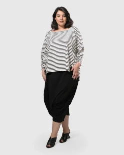 Urban Crop Harem Pants, Black