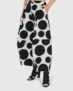 Urban Dot Balloon Pants, Mono
