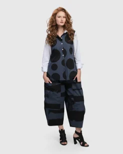 Urban Dots Button Down Shirt, Navy