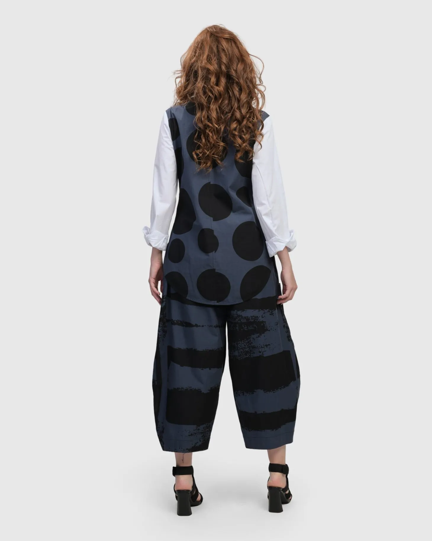Urban Dots Button Down Shirt, Navy