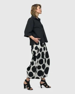 Urban Fran A-Line Blouse, Black