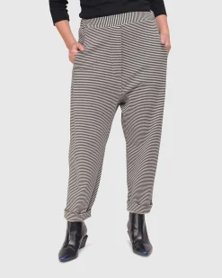 Urban French Terry Trousers, Stripe