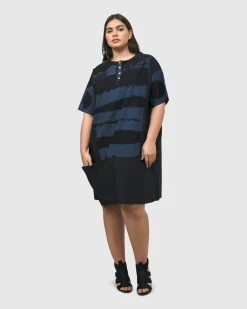 Urban Ipanema Shift Dress, Navy