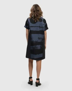 Urban Ipanema Shift Dress, Navy