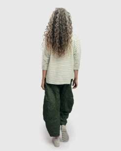 Urban Jagger Stripe Top, Green