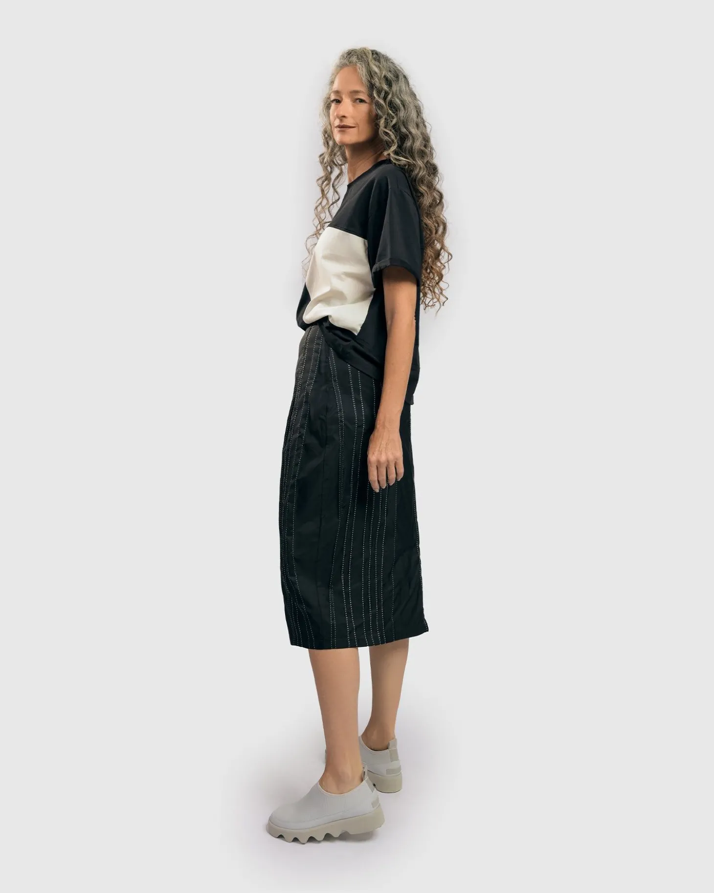 Urban Kate Topstitched Skirt, Trails