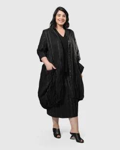 Urban Kylie Topstitched Blazer, Trails