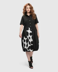 Urban Lafayette Wonderful Shirt Dress, Black