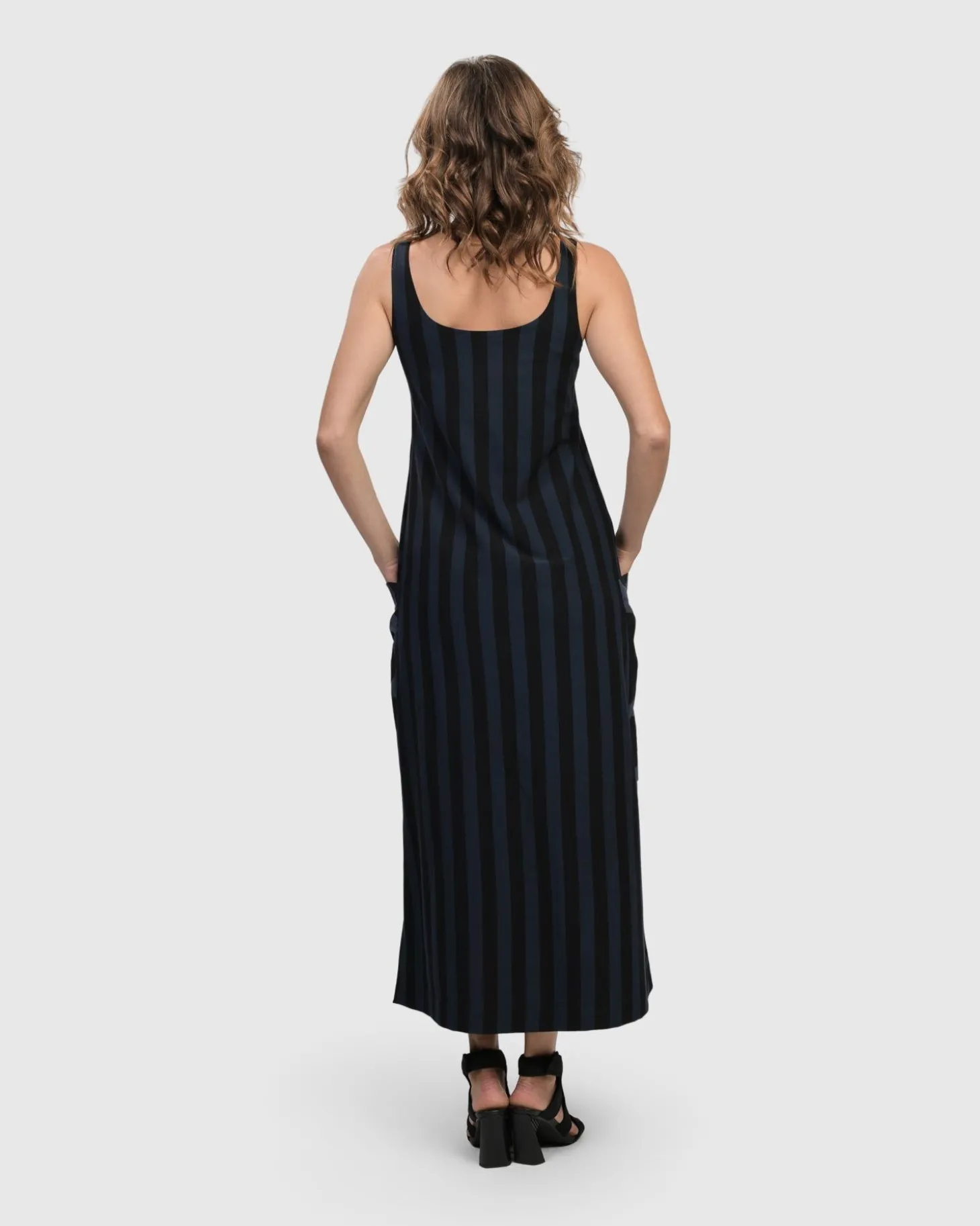 Urban Maxi Tank Dress, Navy