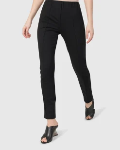 Urban Metropolitan Slim Trousers, Black